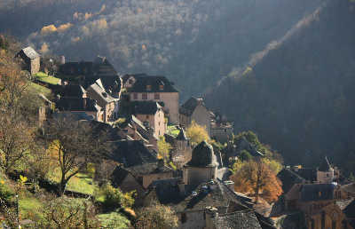 フランスのコンク村