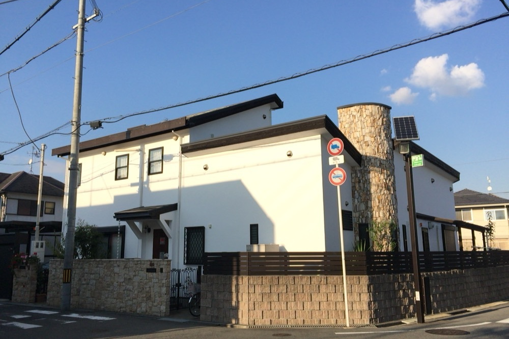 無添加住宅・円筒がある家